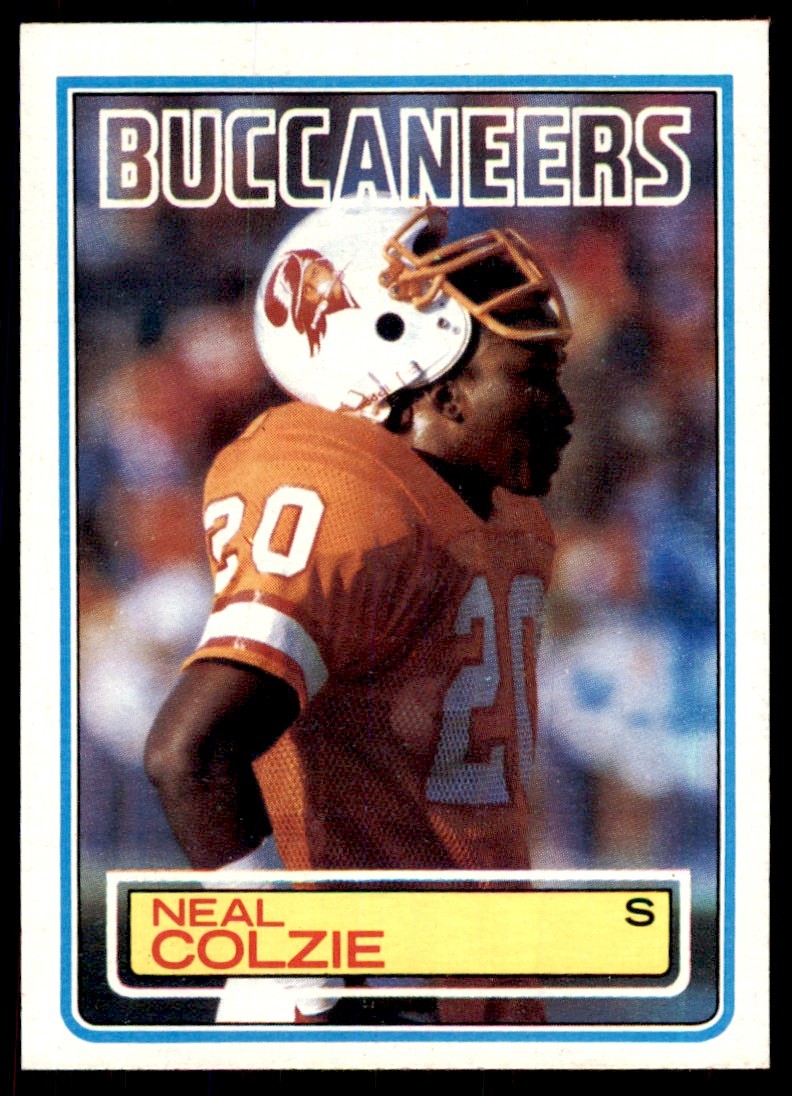1983 TOPPS] NEAL COLZIE TAMPA BAY BUCCANEERS #177