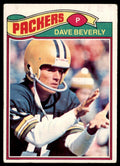 1977 Topps Football Card Dave Beverly Green Bay Packers #78