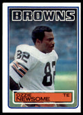 1983 TOPPS] OZZIE NEWSOME CLEVELAND BROWNS #254