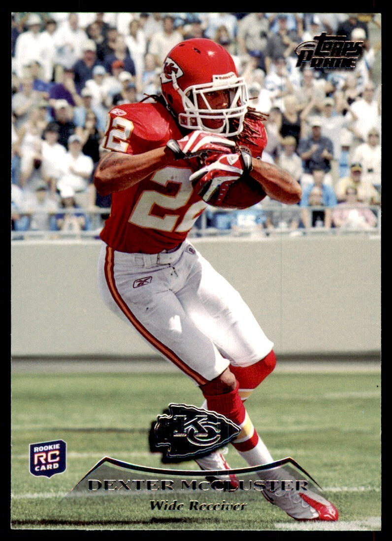 2010 Topps Prime Dexter McCluster Football Cards #53