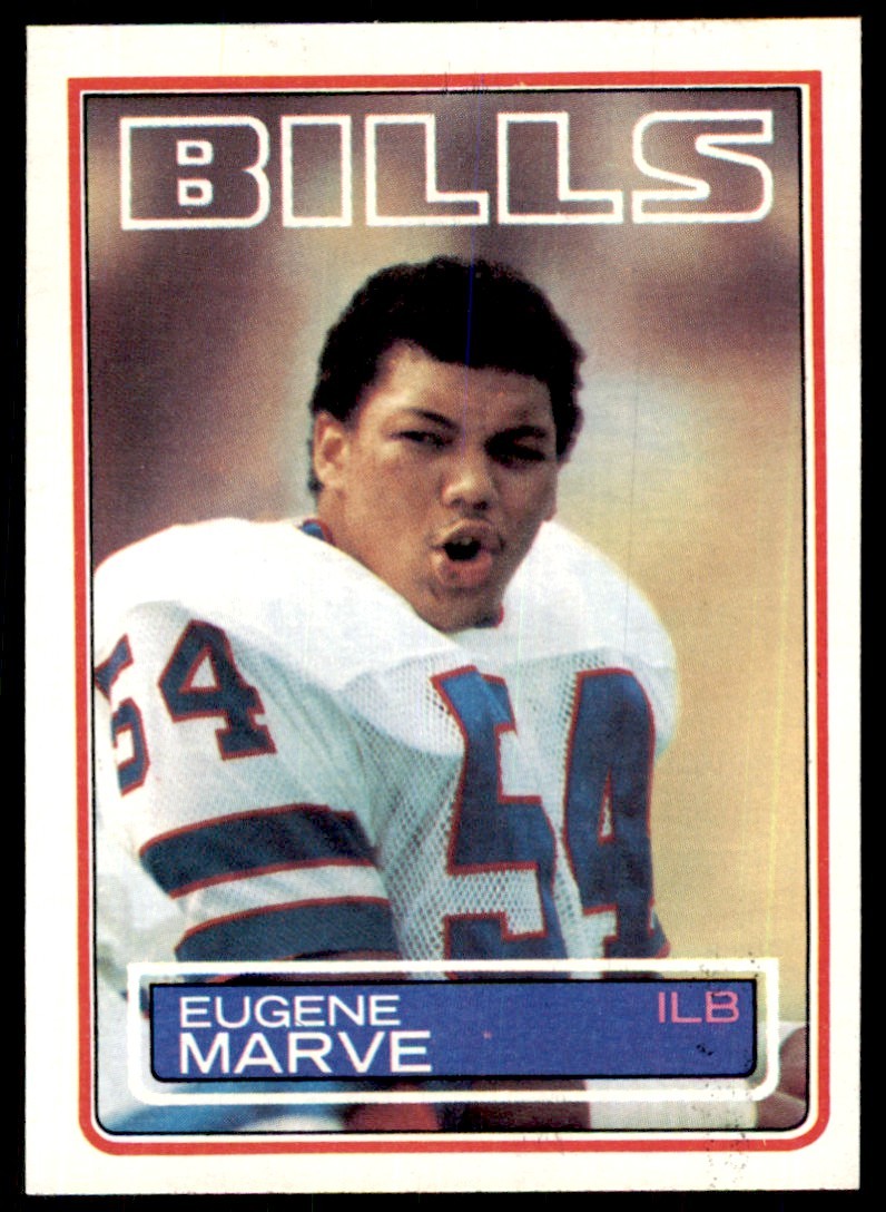 1983 TOPPS_ EUGENE MARVE BUFFALO BILLS #227