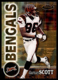 2000 Topps Finest Darnay Scott Football Cards #101