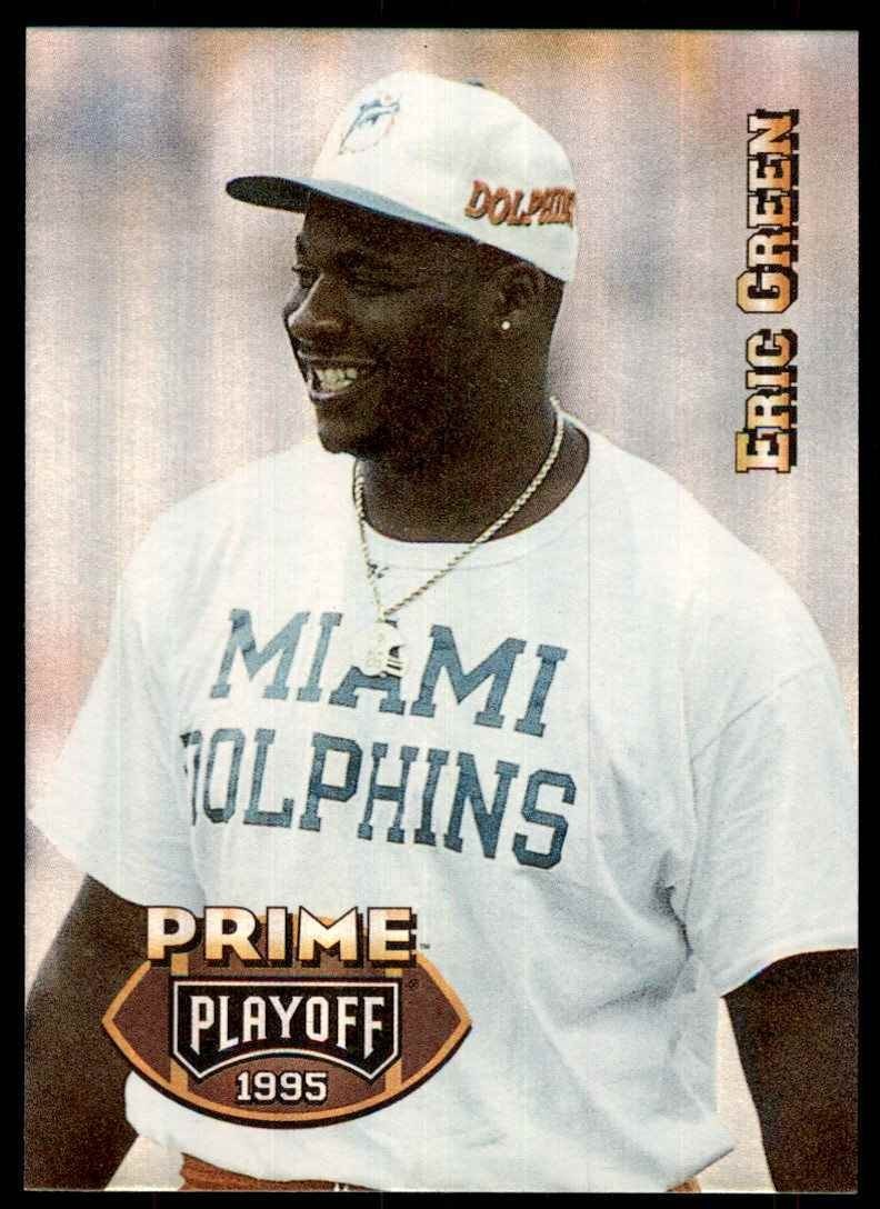 1995 Playoff Eric Green Football Cards #137