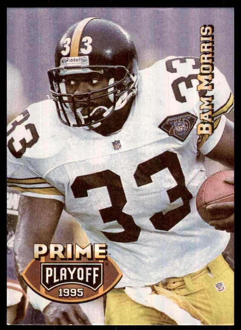 1995 Playoff Bam Morris Football Cards #47