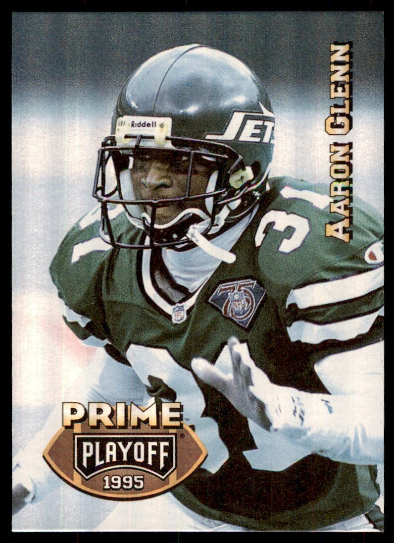 1995 Playoff Aaron Glenn Football Cards #97