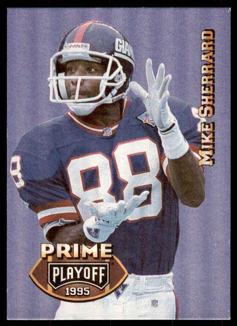 1995 Playoff Mike Sherrard Football Cards #121