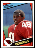 1984 TOPPS. LIONEL WASHINGTON ST. LOUIS CARDINALS #348
