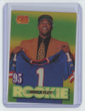 1995 Sport Flix Tyrone Wheatley Rookie Football Card New York Giants #126