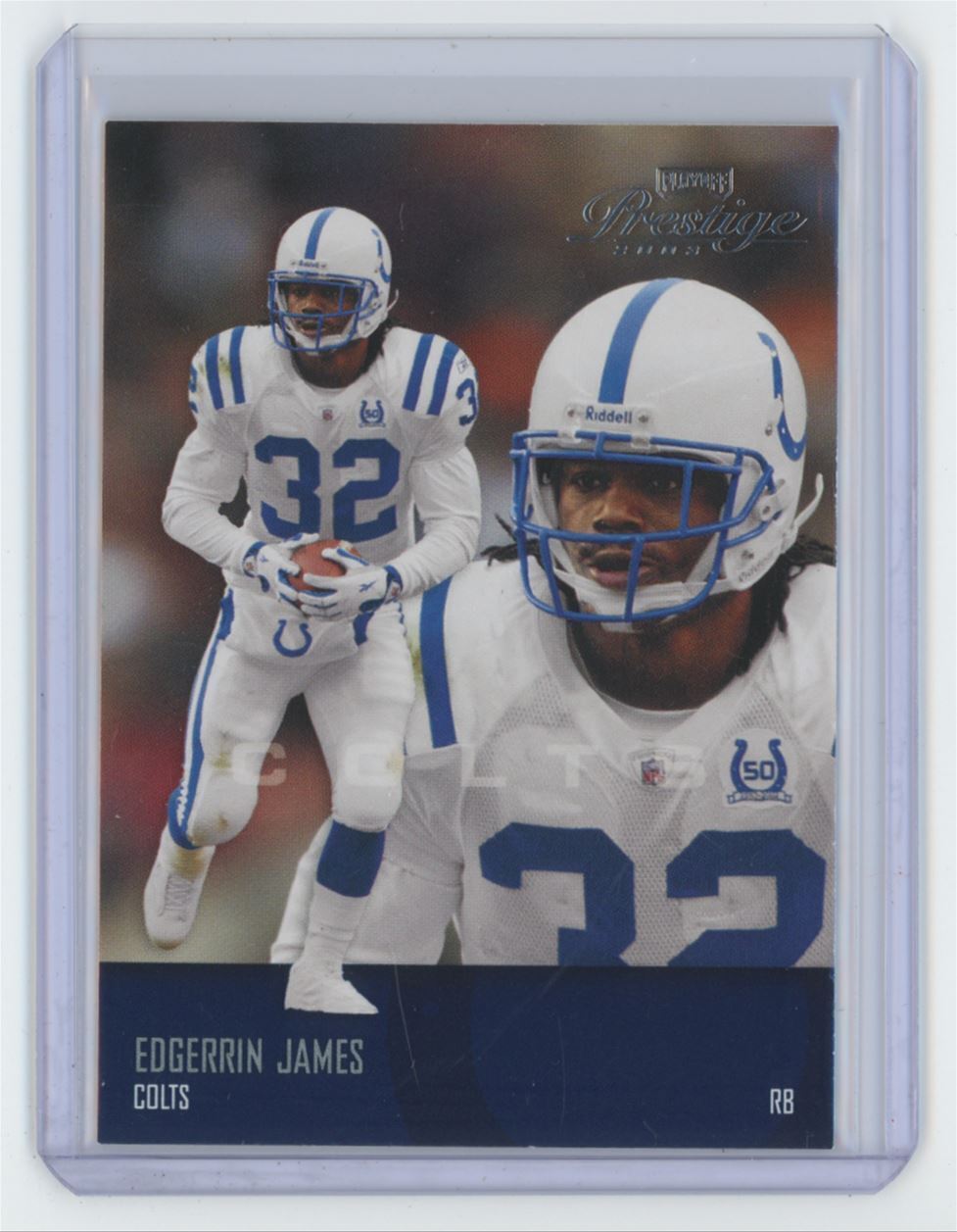 2003 Playoff Prestige Edgerrin James Football Card Indianapolis Colts #59