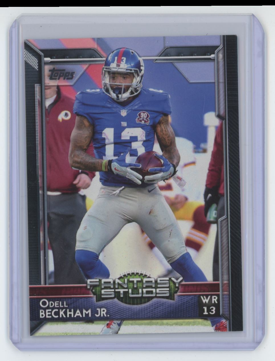 2015 Topps Football Card Odell Beckham Jr. A New York Giants #310