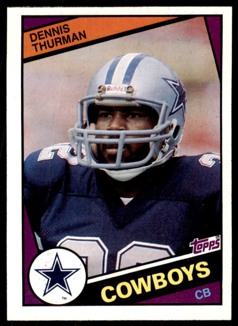 1984 Topps. Dennis Thurman Dallas Cowboys #246