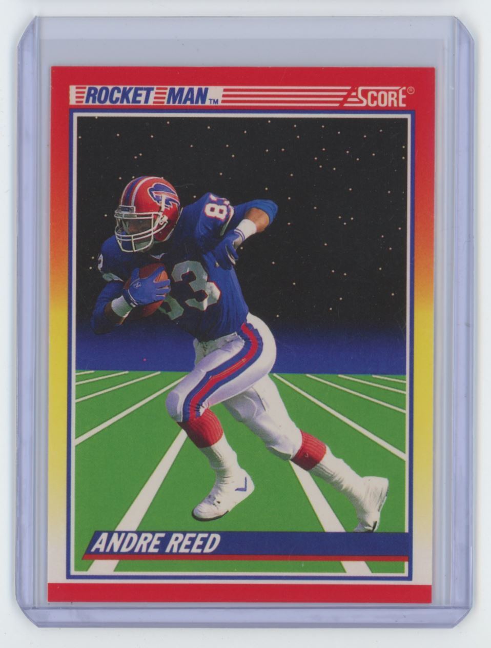 1990 Score Andre Reed Football Card Buffalo Bills #559