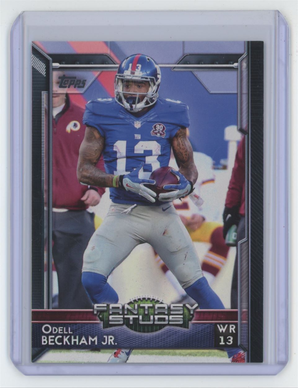 2015 Topps Football Card Odell Beckham Jr. D New York Giants #310