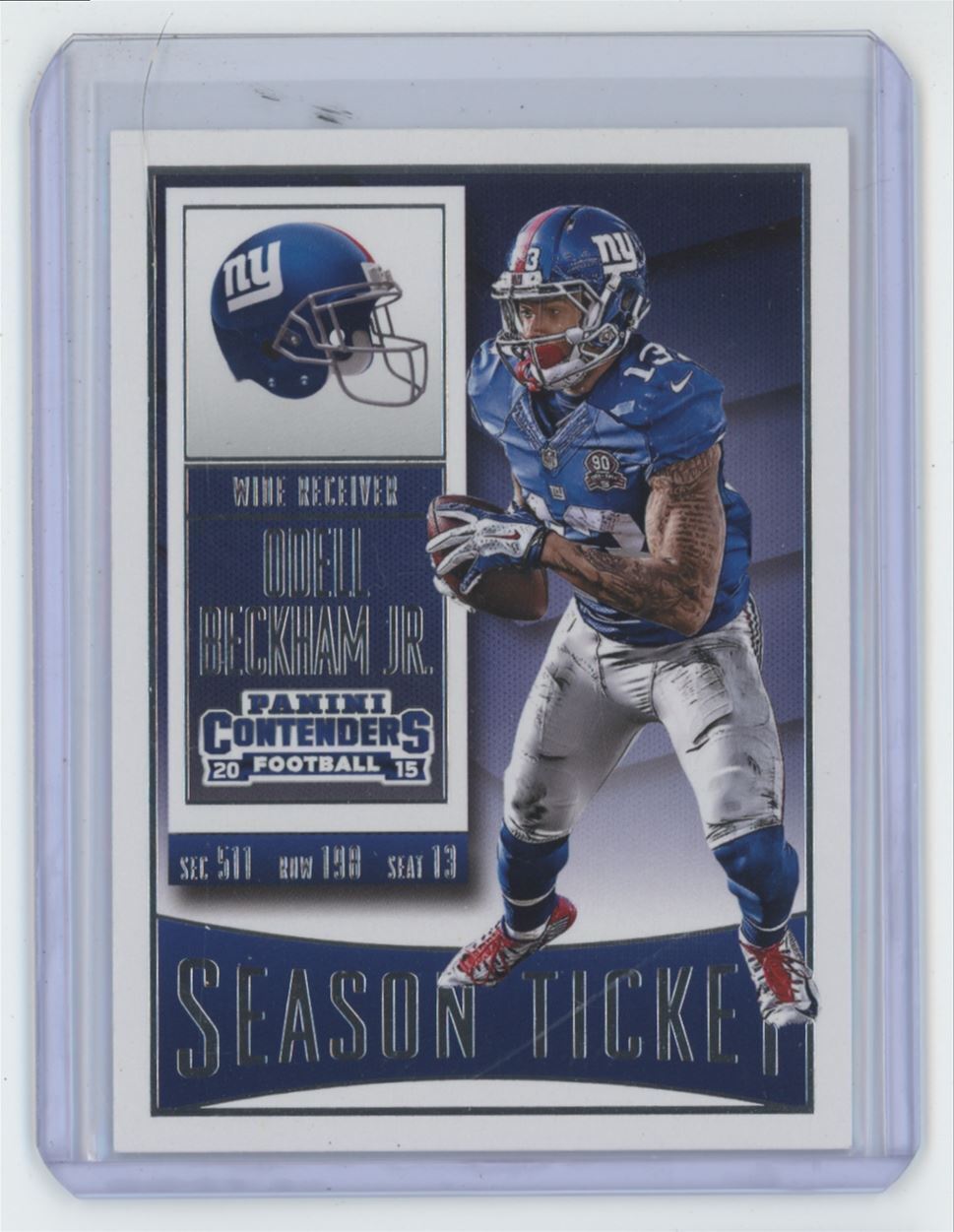 2015 Panini Contenders Odell Beckham Jr. Football Card New York Giants #94