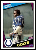 1984 TOPPS^ VERNON MAXWELL BALTIMORE COLTS #16