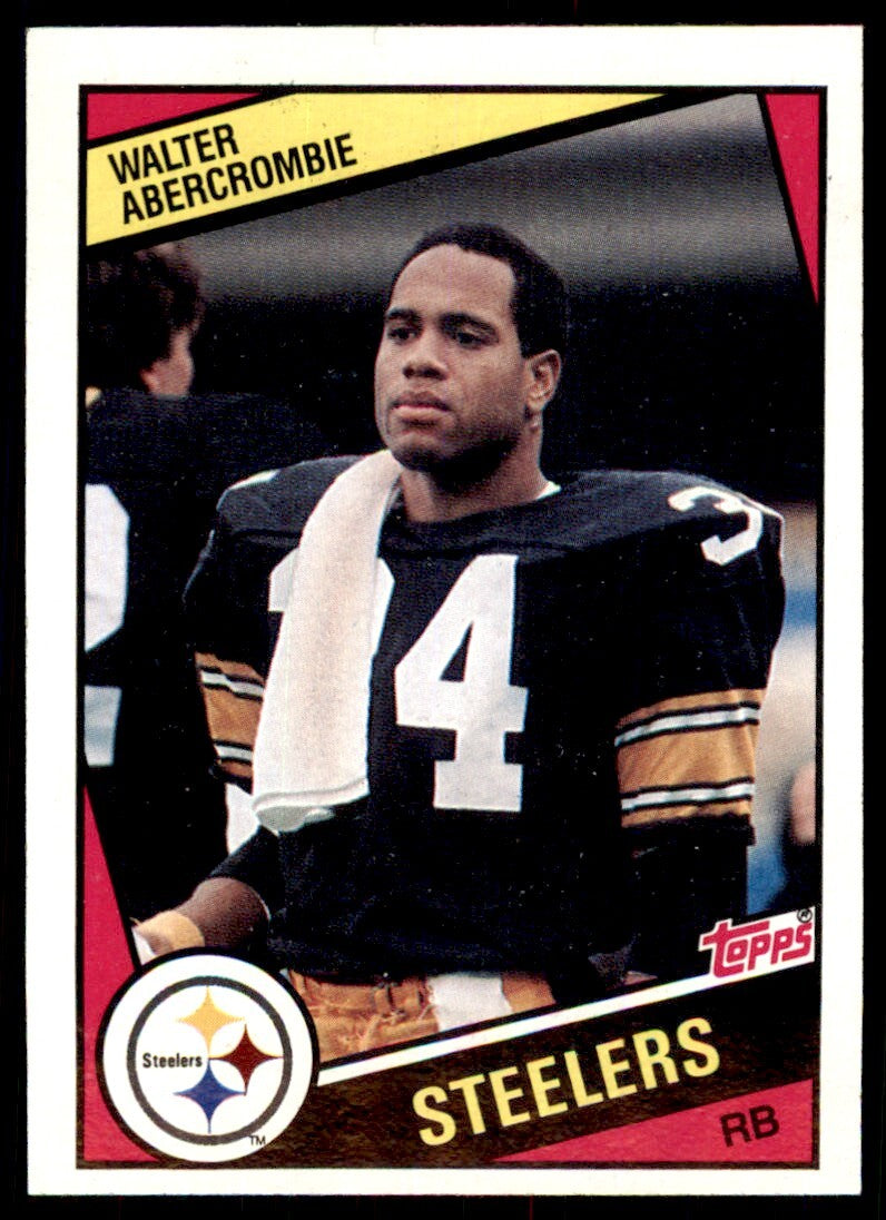 1984 TOPPS^ WALTER ABERCROMBIE PITTSBURGH STEELERS #160