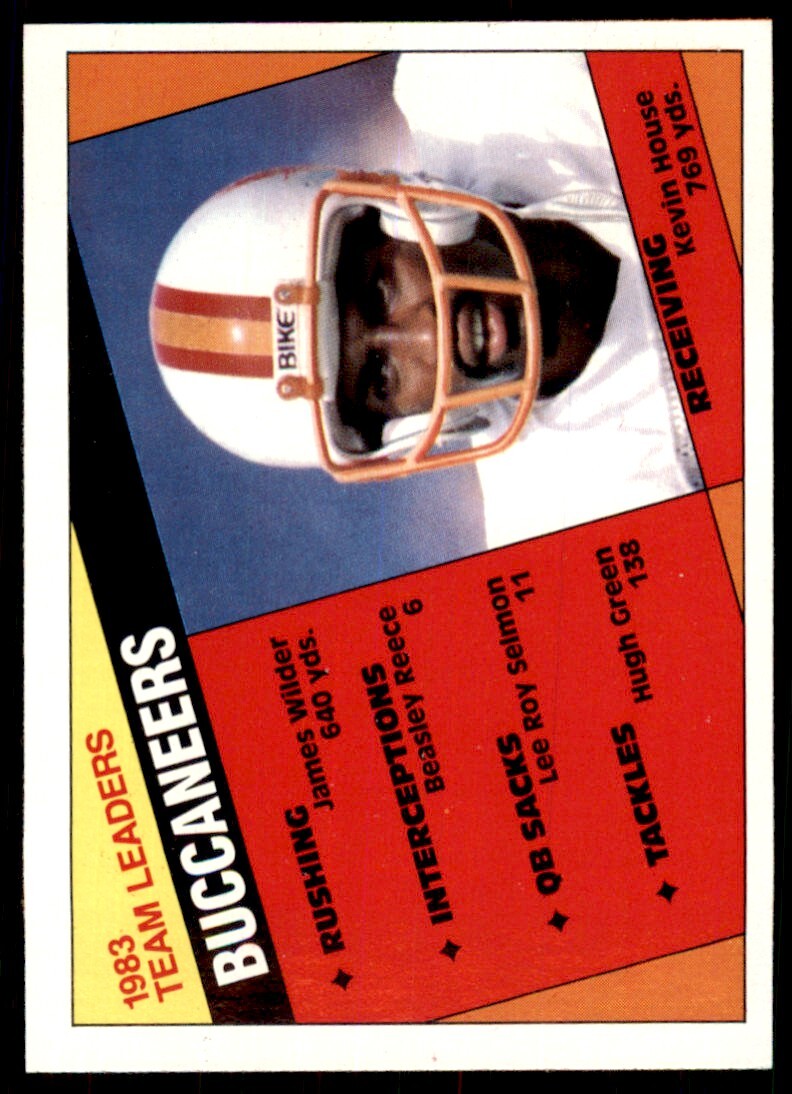 1984 TOPPS^ KEVIN HOUSE. TAMPA BAY BUCCANEERS #364