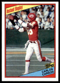 1984 TOPPS} CARLOS CARSON. KANSAS CITY CHIEFS #88