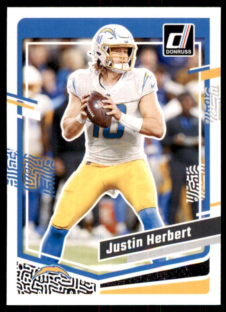 2023 Donruss Justin Herbert Los Angeles Chargers #158