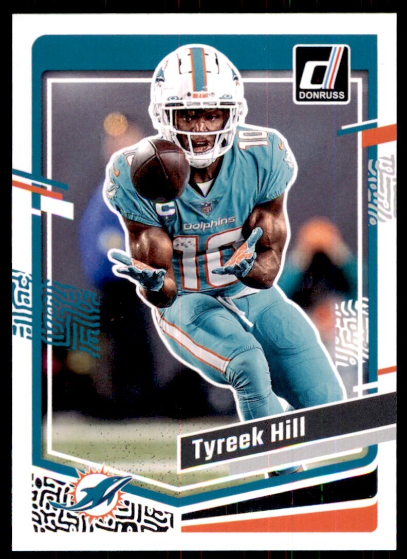 2023 Donruss Tyreek Hill Miami Dolphins #187