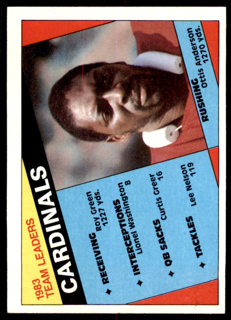 1984 TOPPS\ OTTIS ANDERSON. ST. LOUIS CARDINALS #337