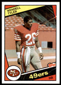 1984 TOPPS\ WENDELL TYLER. SAN FRANCISCO 49ERS #361