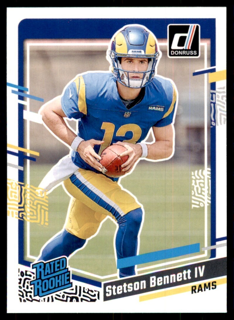 2023 Donruss Stetson Bennett IV Los Angeles Rams #358