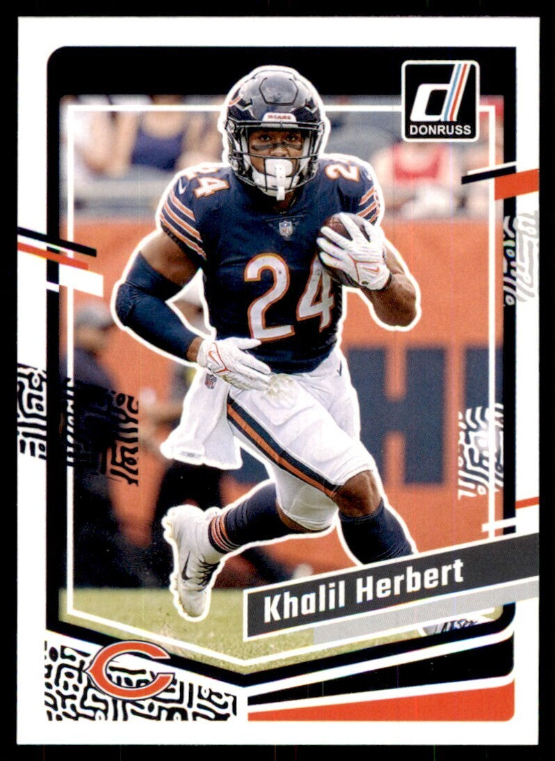 2023 Donruss Khalil Herbert Chicago Bears #51