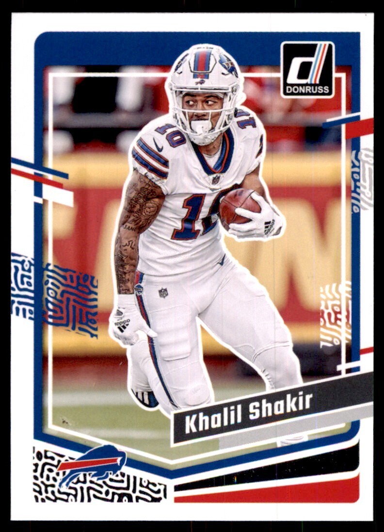 2023 Donruss Khalil Shakir Buffalo Bills #33