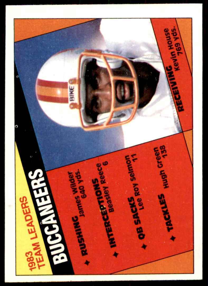 1984 TOPPS* KEVIN HOUSE TAMPA BAY BUCCANEERS #364