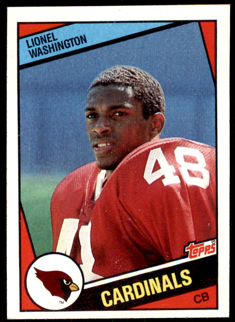 1984 TOPPS* LIONEL WASHINGTON ST. LOUIS CARDINALS #348
