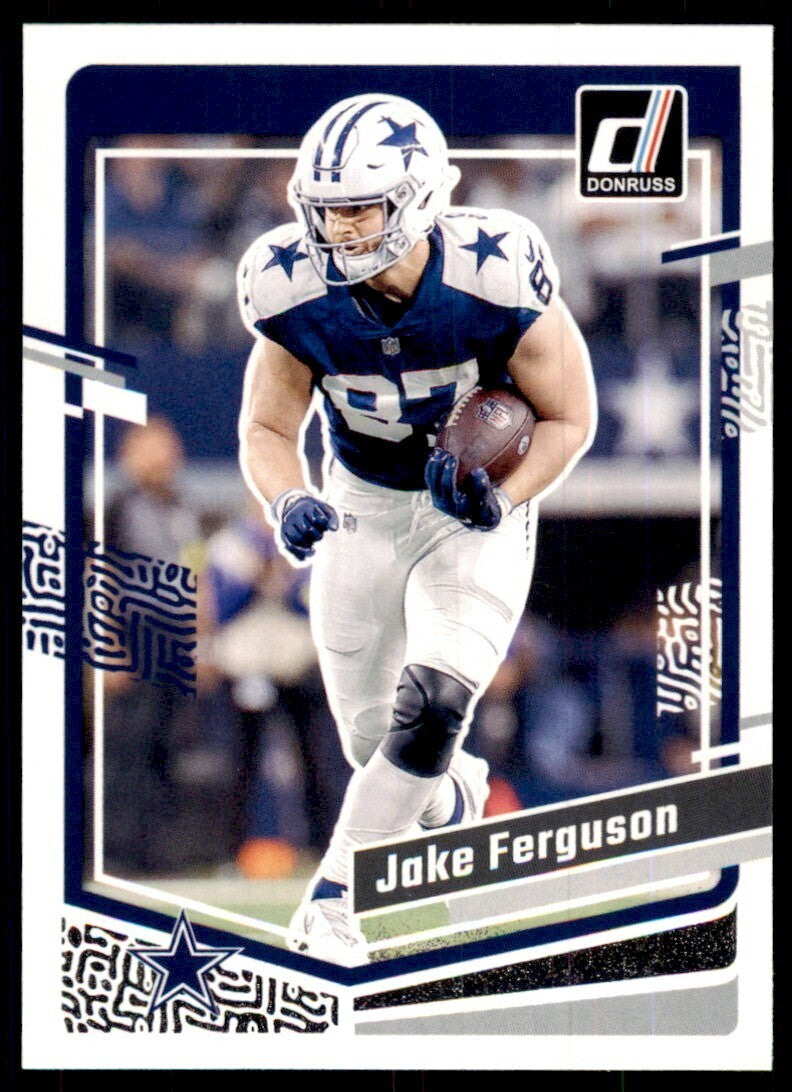 2023 Donruss Jake Ferguson Dallas Cowboys #75