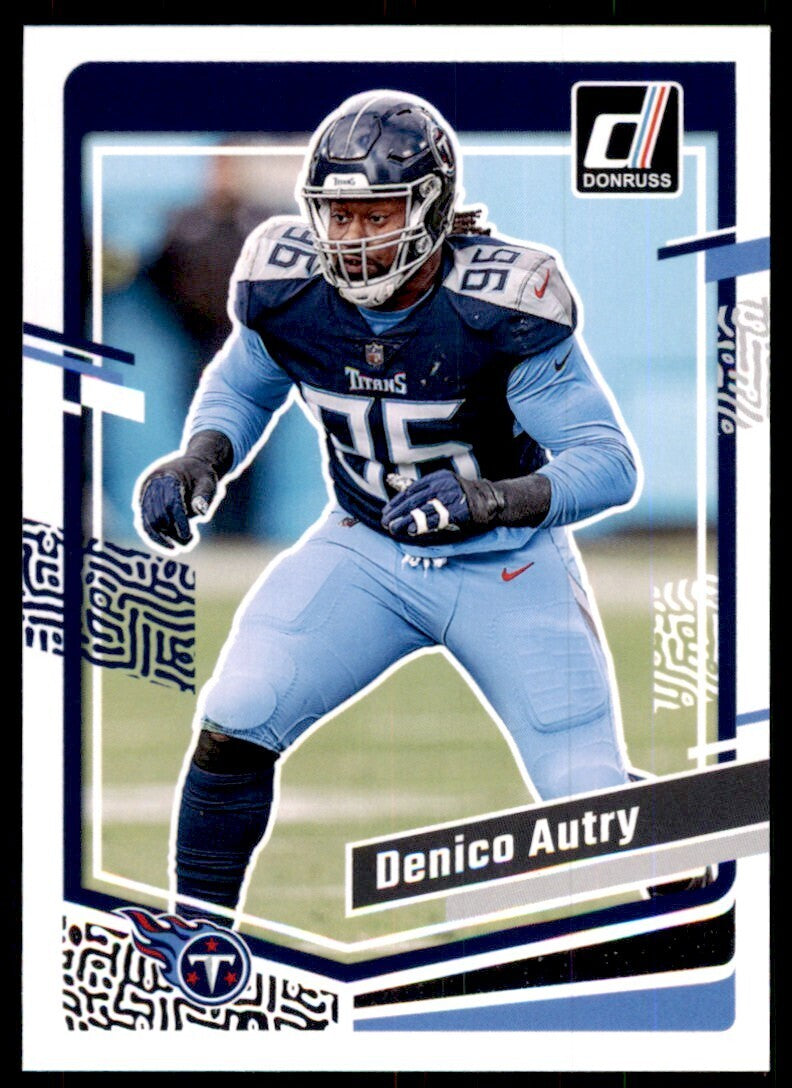 2023 Donruss Denico Autry Tennessee Titans #283
