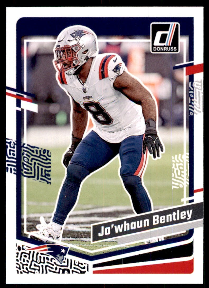 2023 Donruss Ja'whaun Bentley New England Patriots #202