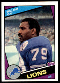 1984 TOPPS/ WILLIAM GAY DETROIT LIONS #254