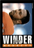 1985 TOPPS SAMMY WINDER. DENVER BRONCOS #247