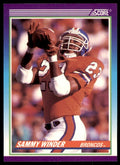 1990 Score Sammy Winder Denver Broncos #540