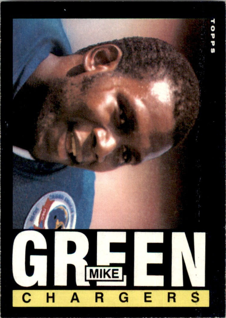 1985 TOPPS MIKE GREEN SAN DIEGO CHARGERS #373