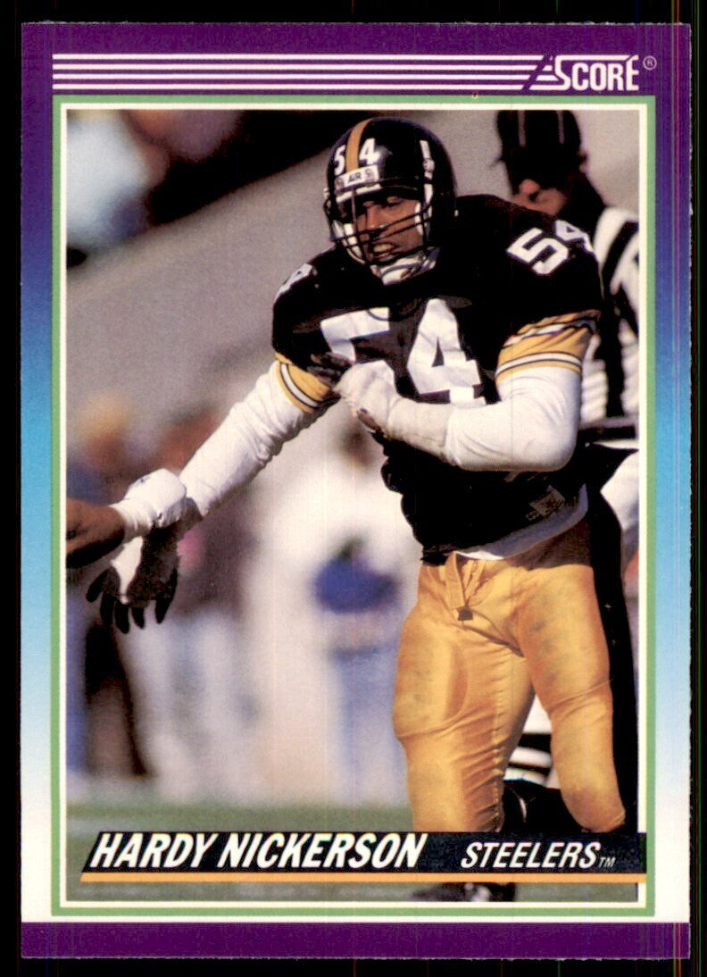 1990 Score Hardy Nickerson Pittsburgh Steelers #495