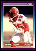 1990 Score Shawn Collins Atlanta Falcons #207