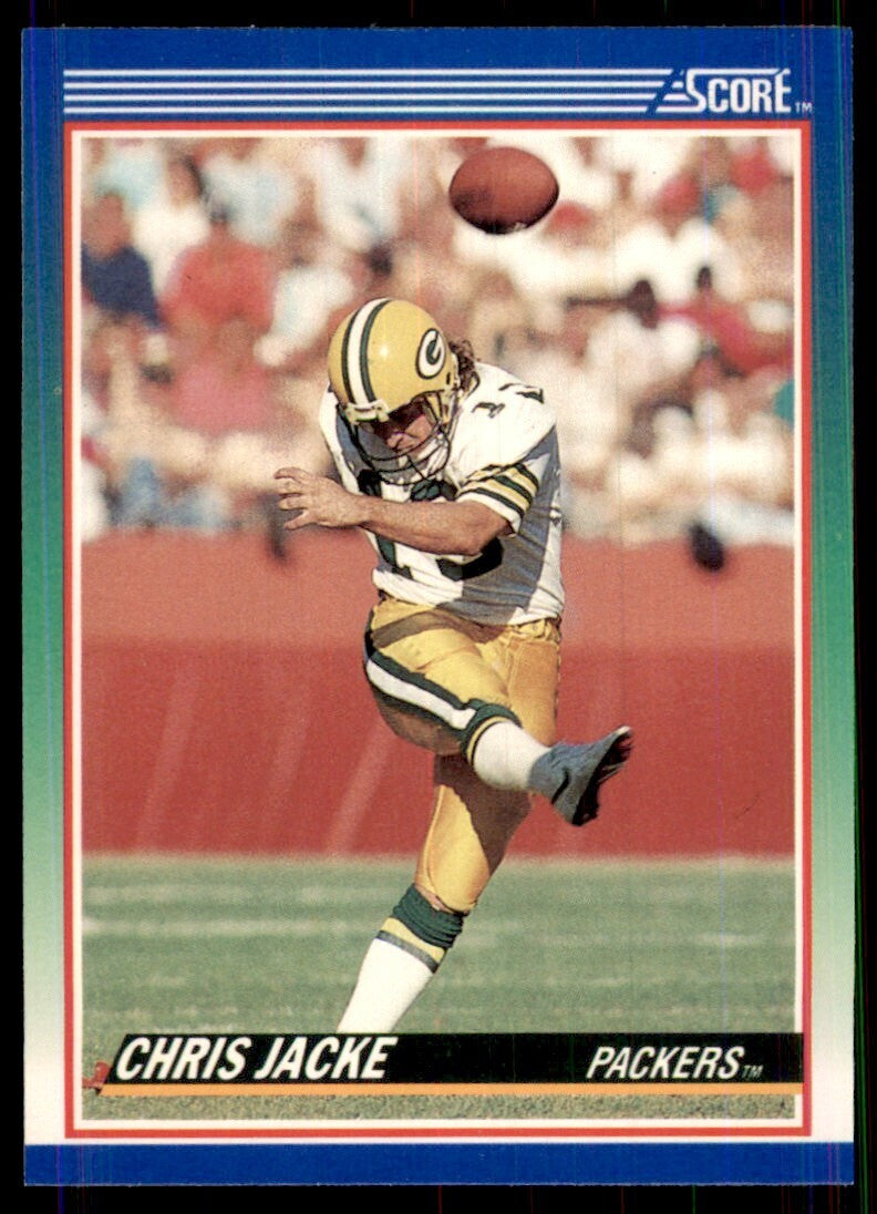 1990 Score Chris Jacke Green Bay Packers #103