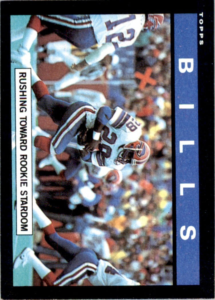 1985 TOPPS BILLS TEAM LEADERS BUFFALO BILLS #198
