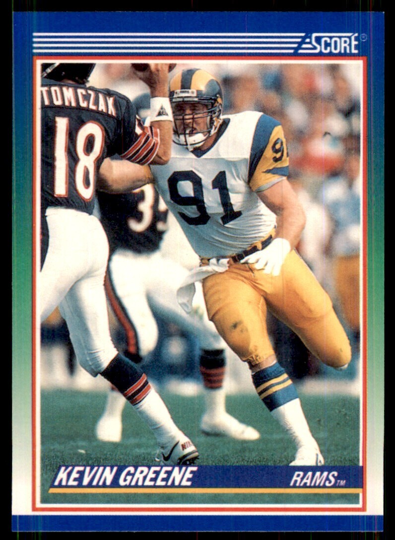 1990 Score Kevin Greene Los Angeles Rams #374