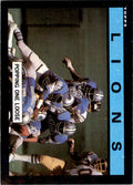 1985 TOPPS LIONS TEAM LEADERS DETROIT LIONS #53