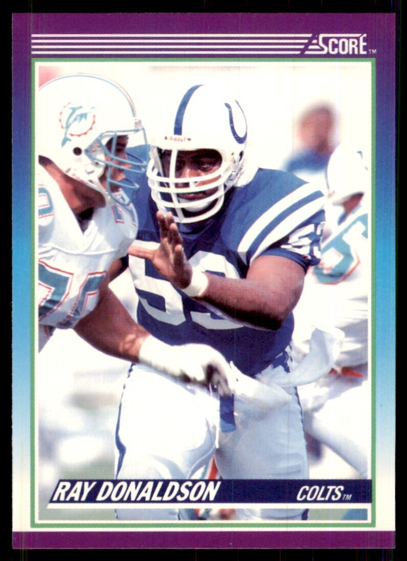 1990 Score Ray Donaldson Indianapolis Colts #153