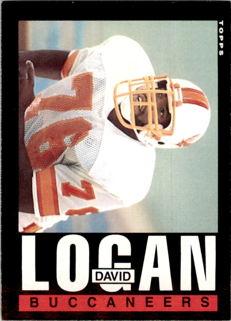1985 TOPPS! DAVID LOGAN TAMPA BAY BUCCANEERS #173