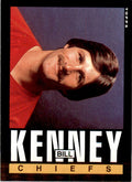 1985 TOPPS; BILL KENNEY KANSAS CITY CHIEFS #276