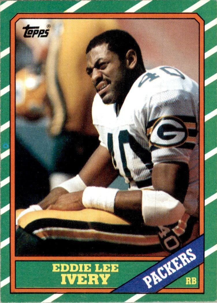 1986 TOPPS EDDIE LEE IVERY GREEN BAY PACKERS #216