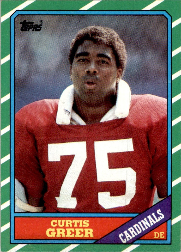 1986 TOPPS! CURTIS GREER* ST. LOUIS CARDINALS #334