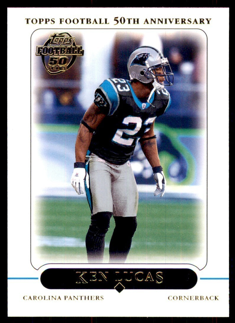 2005 TOPPS KEN LUCAS CAROLINA PANTHERS #220